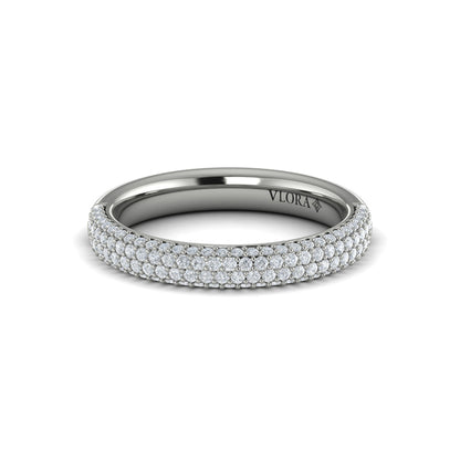 Pave Stackable Band