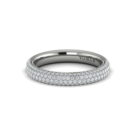 Pave Stackable Band