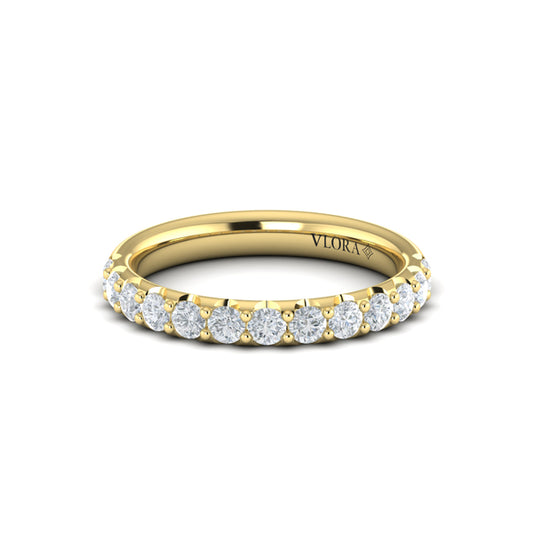 Classic Diamond Prong-Set Band