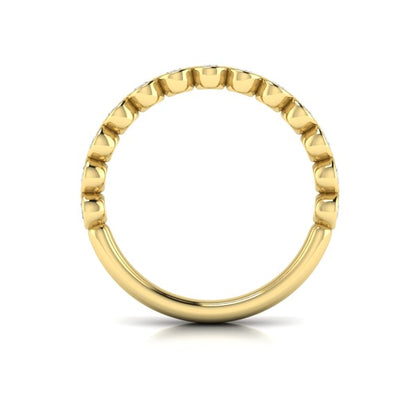 Bezel-Set Stackable Band