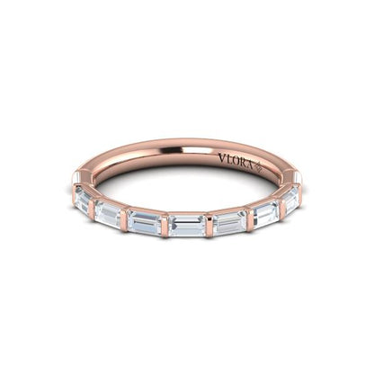 Matching Band for Intricate Oval Engagement Ring