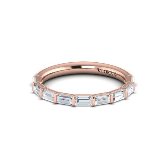 Matching Band for Intricate Oval Engagement Ring