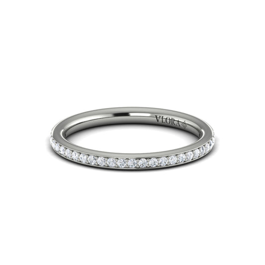 Channel Set Diamond Band