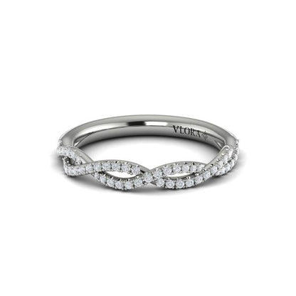 Matching Bands Wedding Band in Platinum by Vlora Bridal