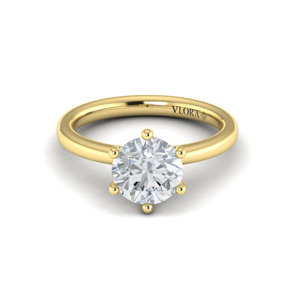 Elevated Brilliance Solitaire Engagement Ring