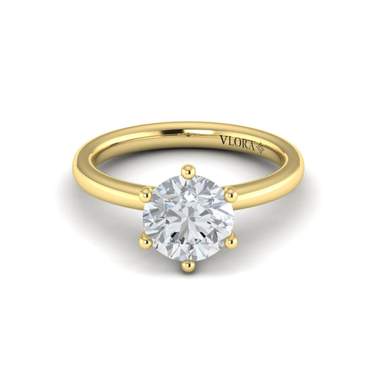 Elevated Brilliance Solitaire Engagement Ring