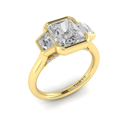 Architectural Elegance Engagement Ring