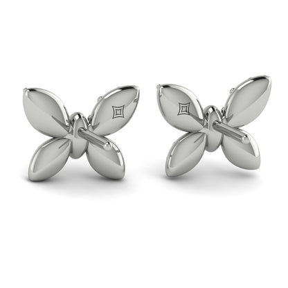 Butterfly Diamond Pavé Earrings