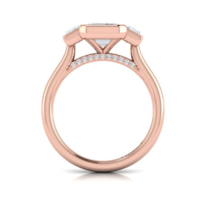 Architectural Elegance Engagement Ring