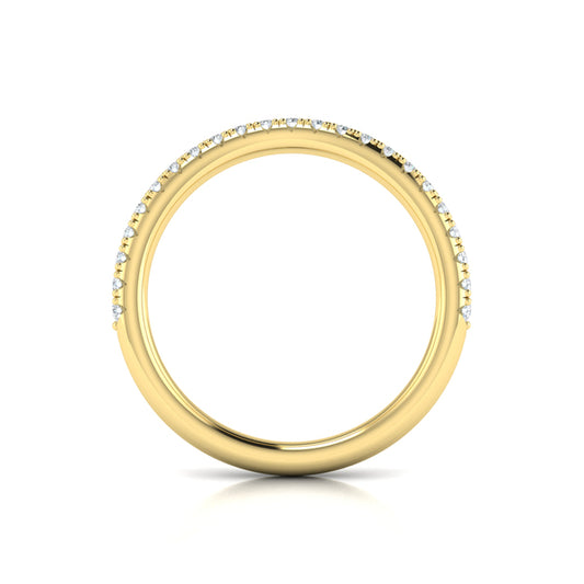 Matching band for Marquise Bezel Diamond Accent Ring