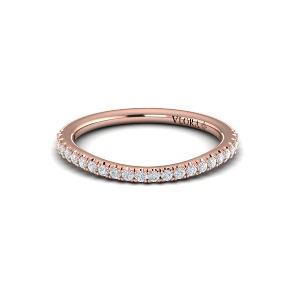 Matching Band for Corsage Halo Oval Engagement Ring