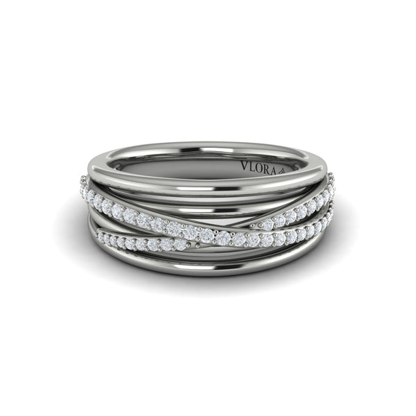Diamond Twist Ring