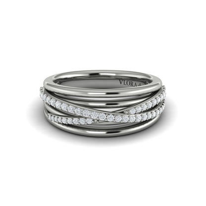 Diamond Twist Ring
