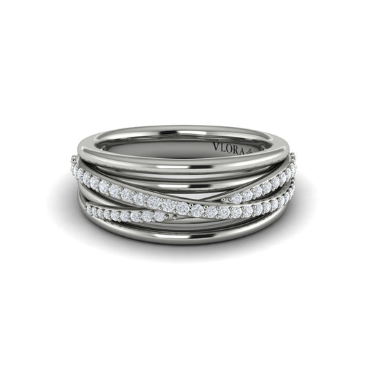 Diamond Twist Ring