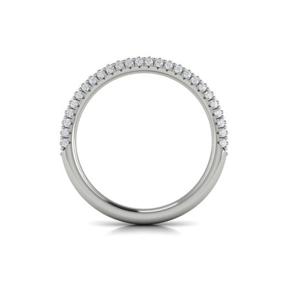 Matching Band for Splendid Cathedral Split Shank Oval Engagement Ring