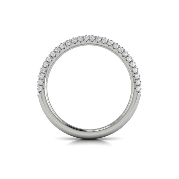 Matching Bands Wedding Band in Platinum by Vlora Bridal