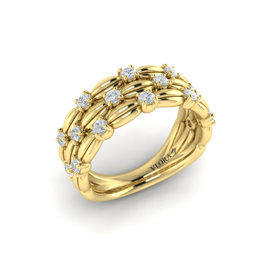 Triple Cascade Ring