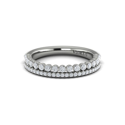 Brilliant Duo Stackable Band
