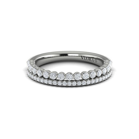 Brilliant Duo Stackable Band