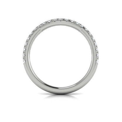 Matching Bands Wedding Band in Platinum by Vlora Bridal