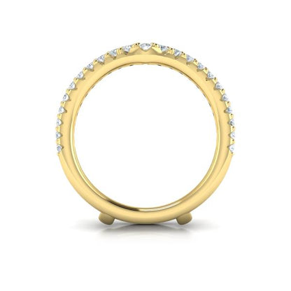 Bold Chevron Ring Enhancer