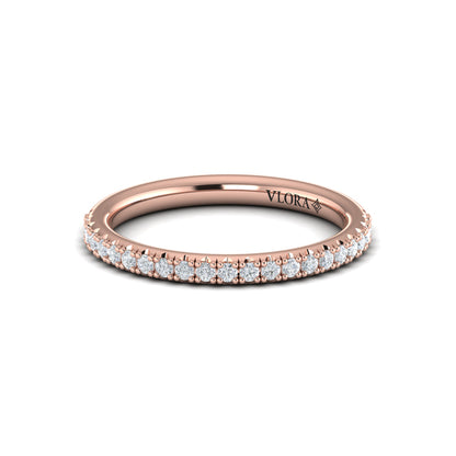 Matching Band for Poised Marquise Three-Stone Engagement Ring