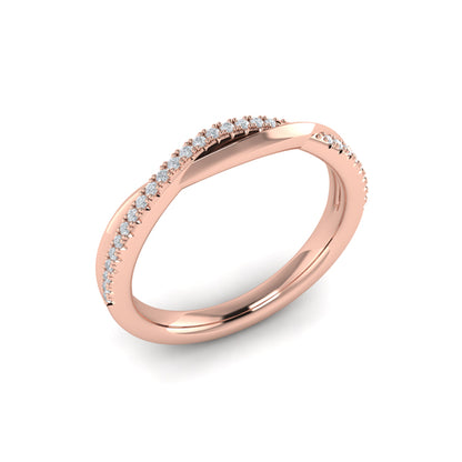 Slim Twist Stackable Band