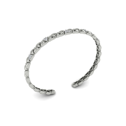 Diamond Trinity Bangle