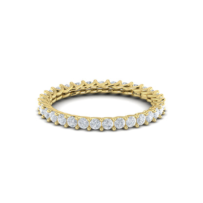 Delicately Woven Eternity Ring