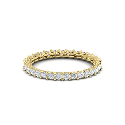 Delicately Woven Eternity Ring