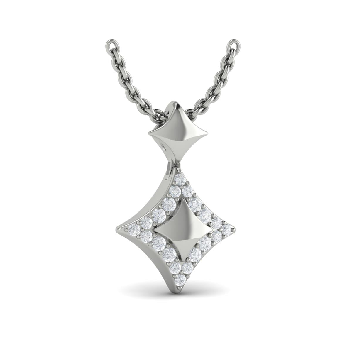Diamond Vlora Star Pendant Necklace