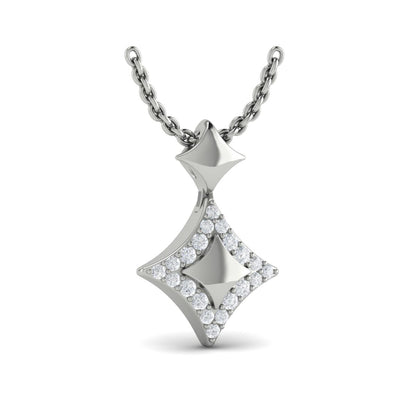 Diamond Vlora Star Pendant Necklace