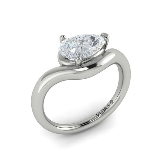 Pear Excellence Engagement Ring