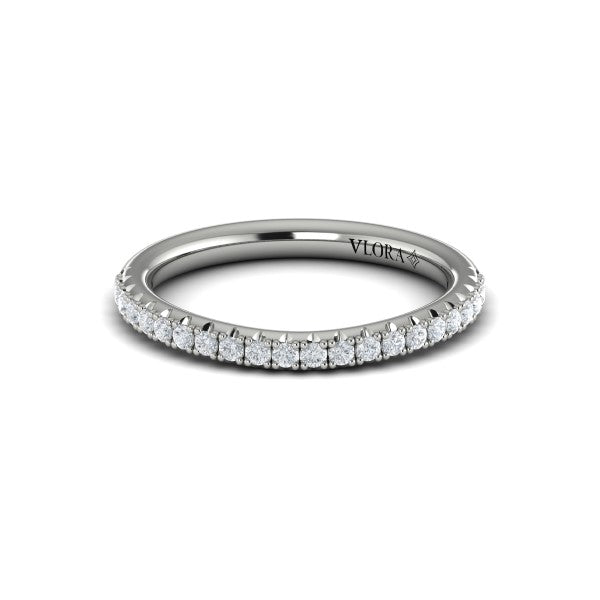 Matching Bands Wedding Band in Platinum by Vlora Bridal