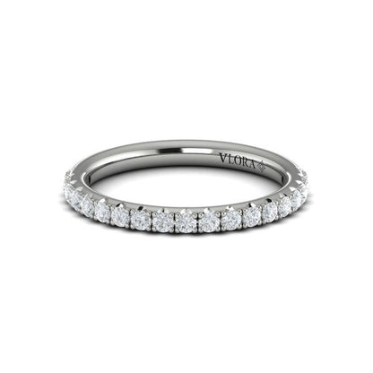 Matching Bands Wedding Band in Platinum by Vlora Bridal