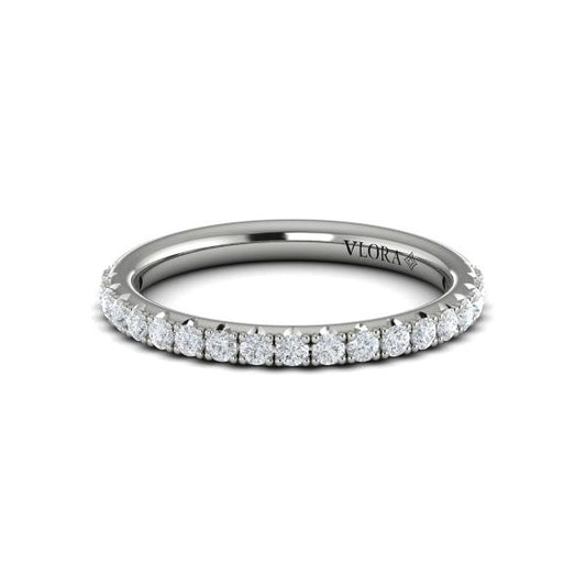 Matching Bands Wedding Band in Platinum by Vlora Bridal
