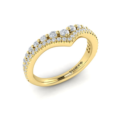 Regal Chevron Contoured Band