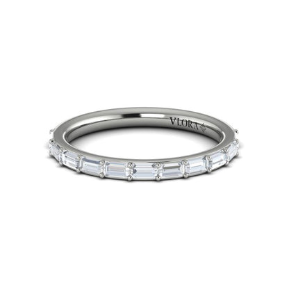 Matching Bands Wedding Band in Platinum by Vlora Bridal