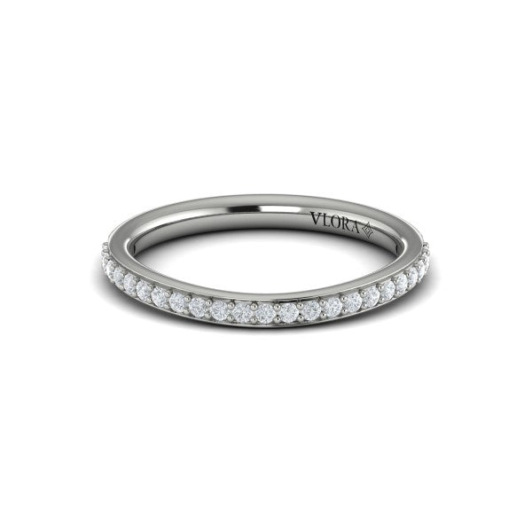 Matching Bands Wedding Band in Platinum by Vlora Bridal