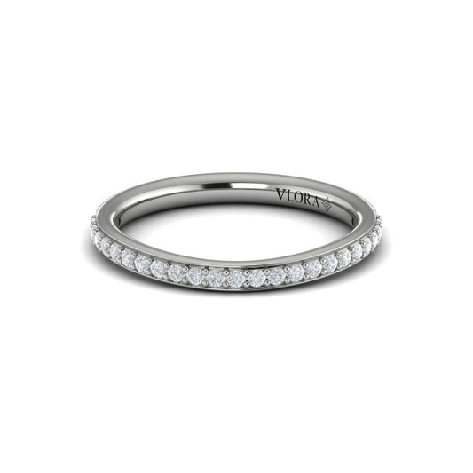Matching Bands Wedding Band in Platinum by Vlora Bridal