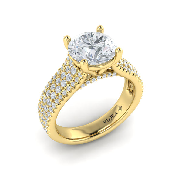 Majestic Statement Engagement Ring