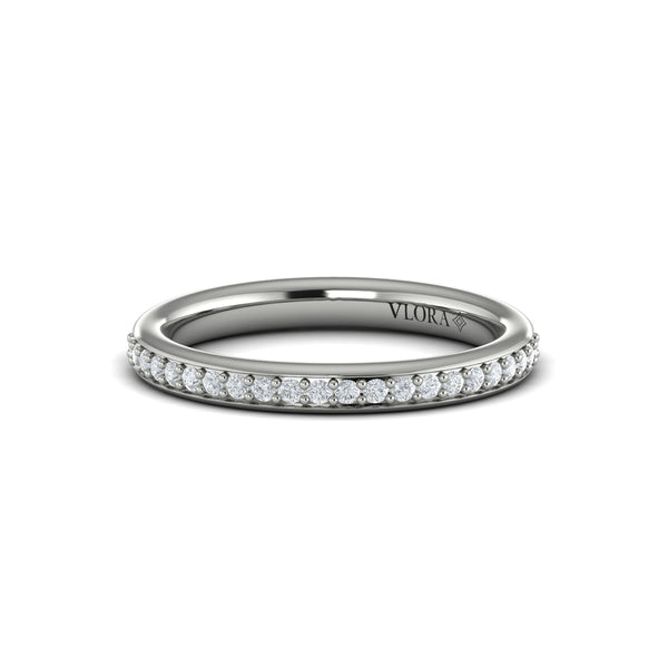 Matching Bands Wedding Band in Platinum by Vlora Bridal