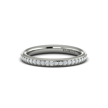 Matching Bands Wedding Band in Platinum by Vlora Bridal