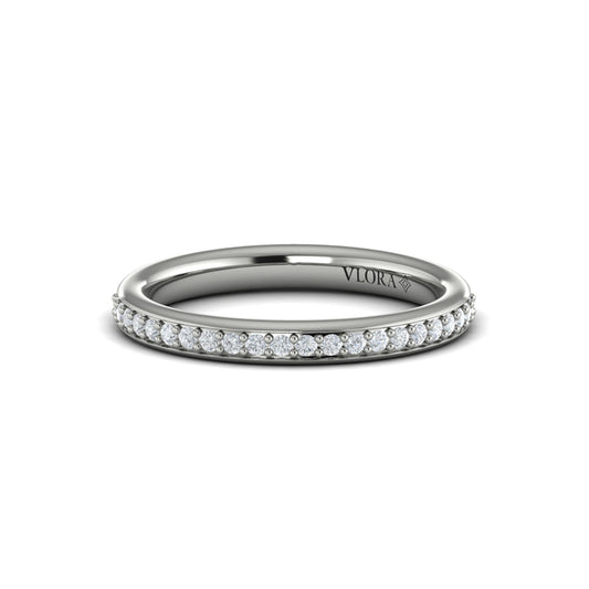 Matching Bands Wedding Band in Platinum by Vlora Bridal