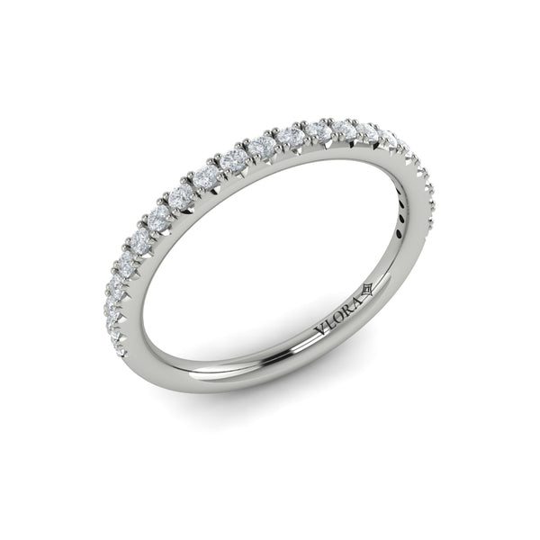 Matching Band for Singular Round Bezel Engagement Ring