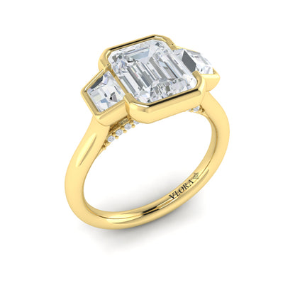 Architectural Elegance Engagement Ring