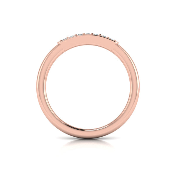 Diamond Line Stackable Band