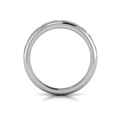 Multi Baguette and Round Dome Diamond Ring