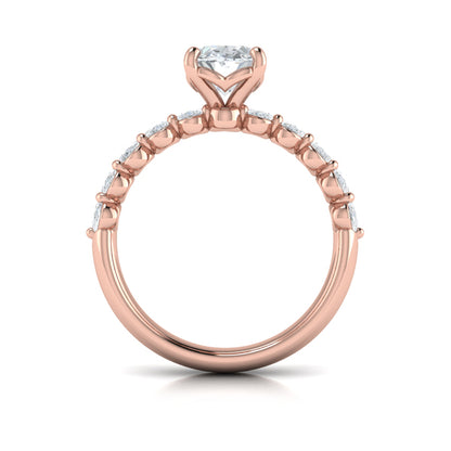 Eternal Oval Engagement Ring