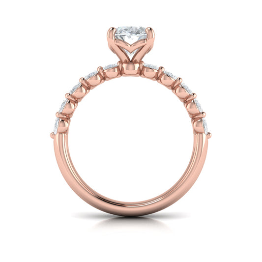 Eternal Oval Engagement Ring